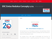 Tablet Screenshot of erc-online.cz